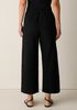 Organic Cotton Doubleweave Wide-Leg Pant