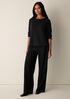 Merino Crew Neck Top in Regenerative Wool