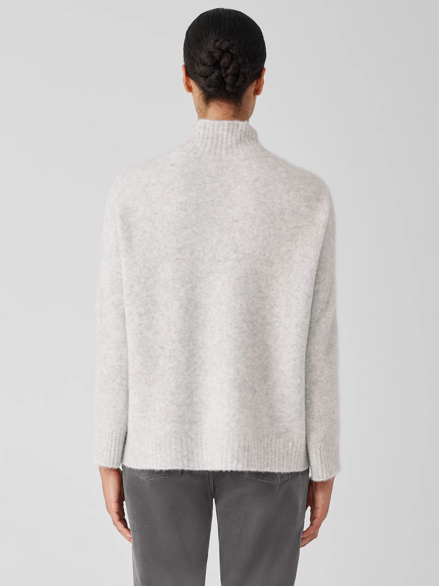 Cashmere Silk Bliss Turtleneck Box-Top