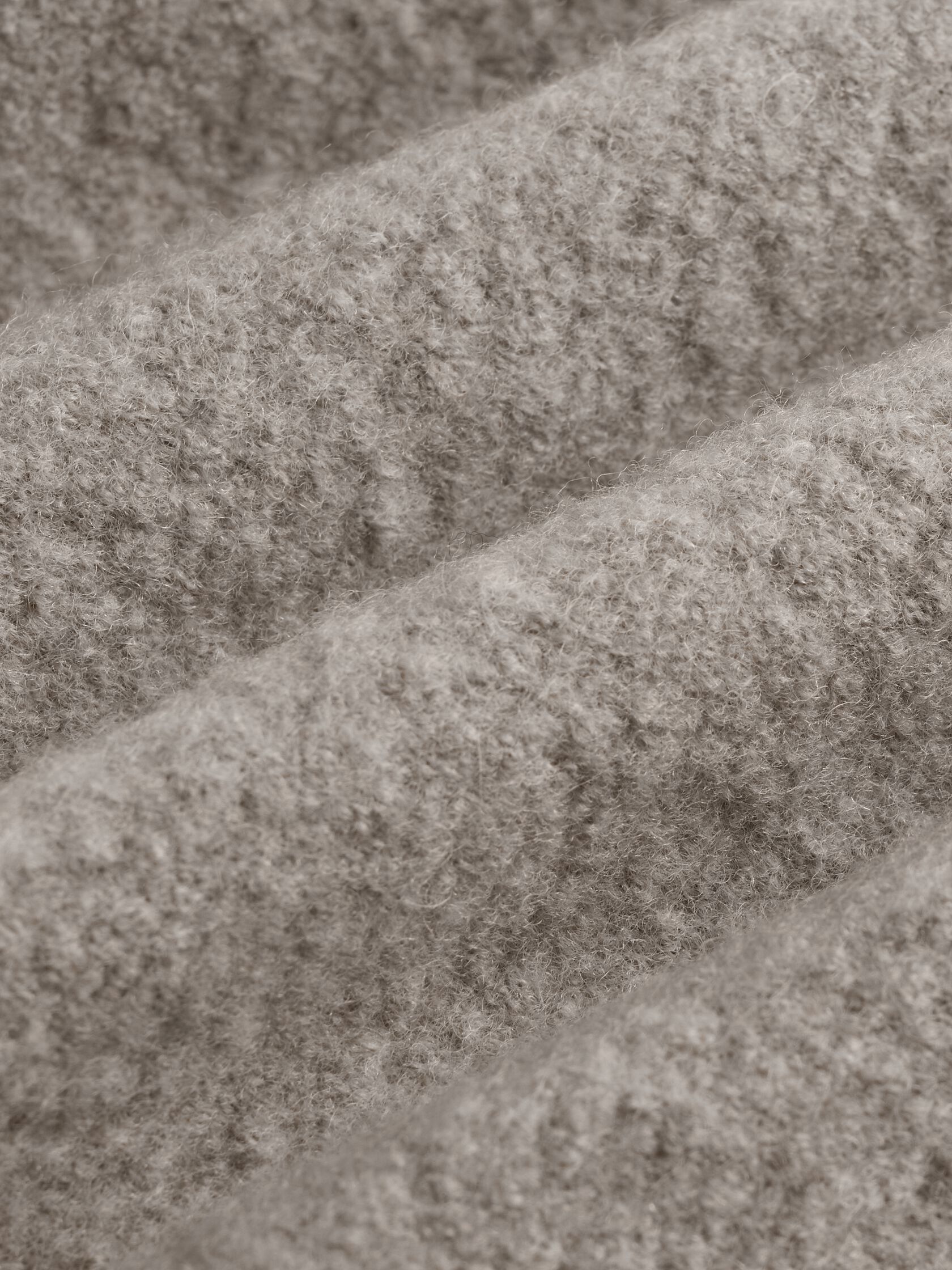 Lightweight Boiled Wool Flight Jacket in Regenerative Wool