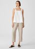 Organic Handkerchief Linen Tank