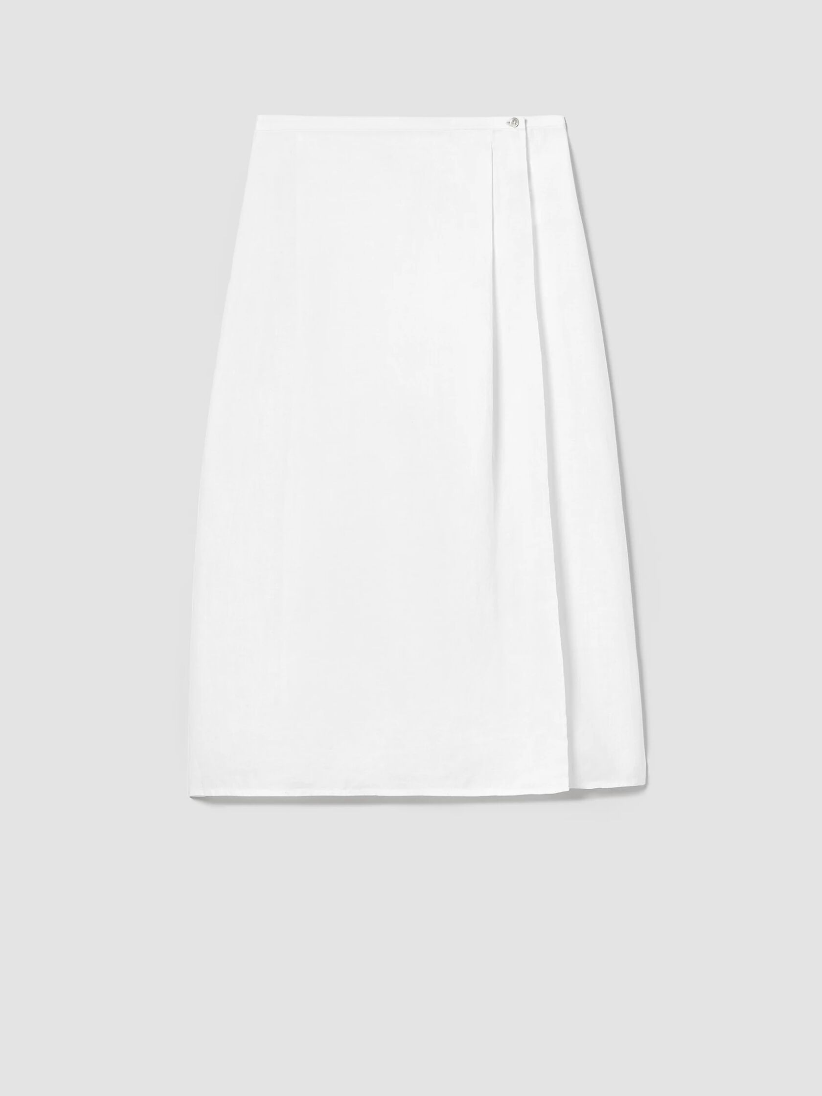 Organic Linen Wrap Skirt