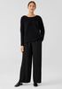 Cashmere Silk Bliss Boatneck Top