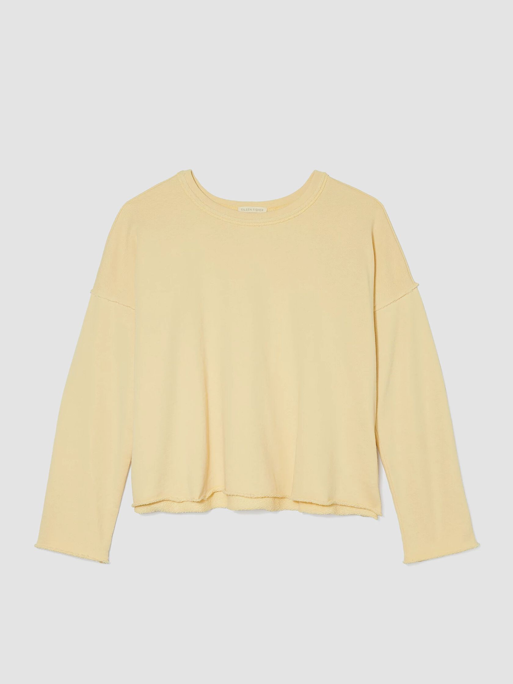 Lightweight Organic Cotton Terry Box-Top