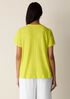 Organic Cotton Slubby Jersey Crew Neck Tee