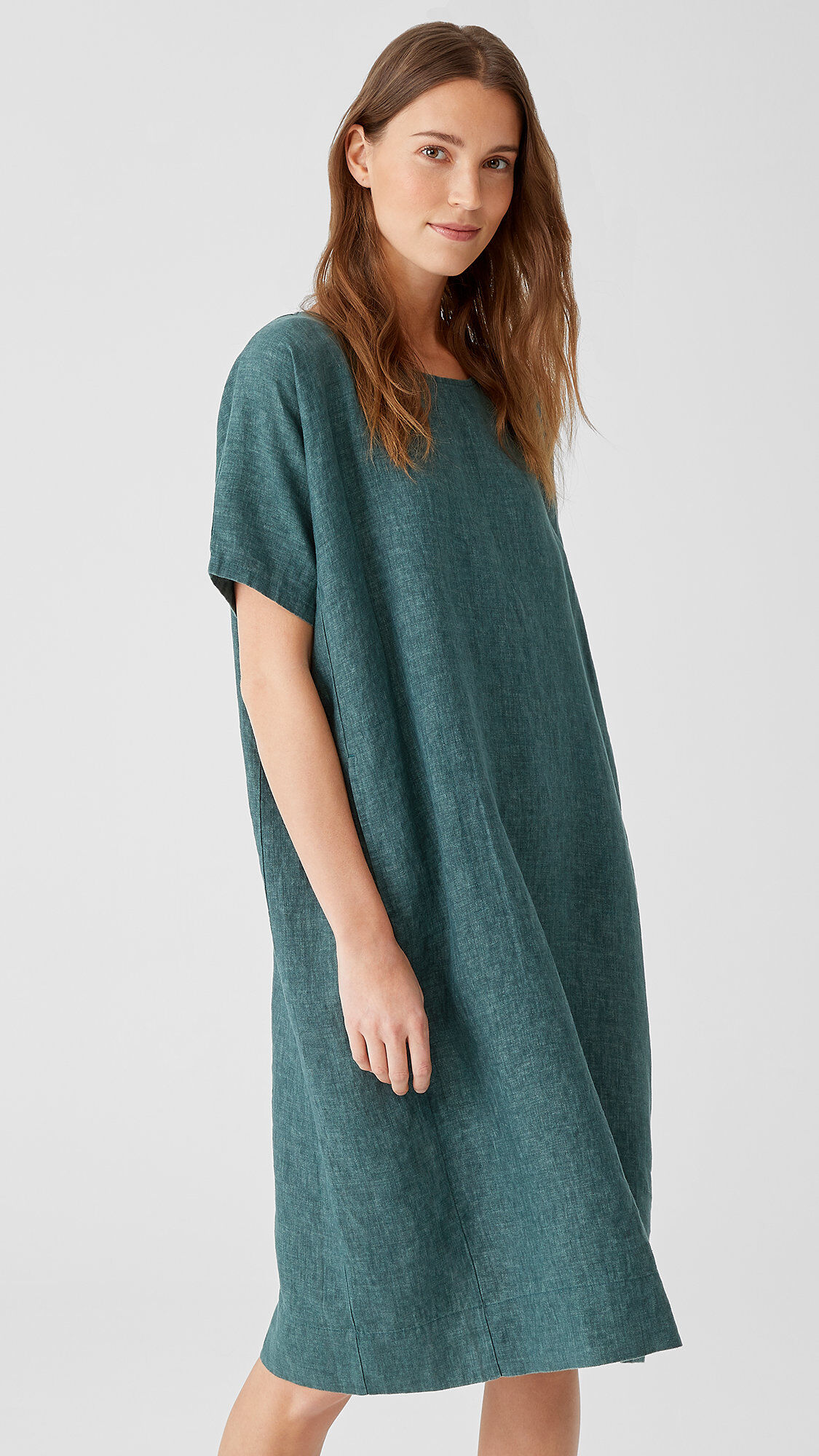 Eileen fisher online linen dress