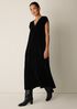 Velvet V-Neck Dress