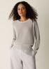 Organic Linen Cotton Wedge Sweater
