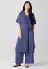 Silk Georgette Crepe Shirtdress