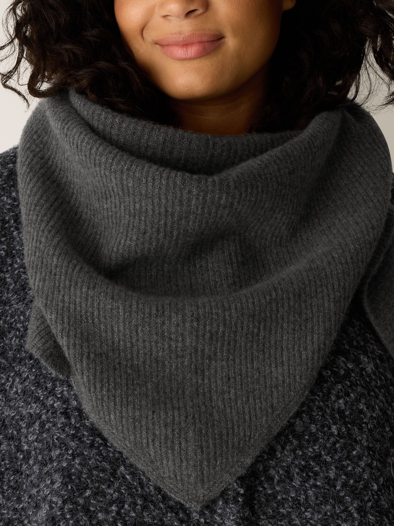 Italian Cashmere Triangle Scarf