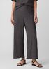Woven Pliss&eacute; Wide-Leg Pant