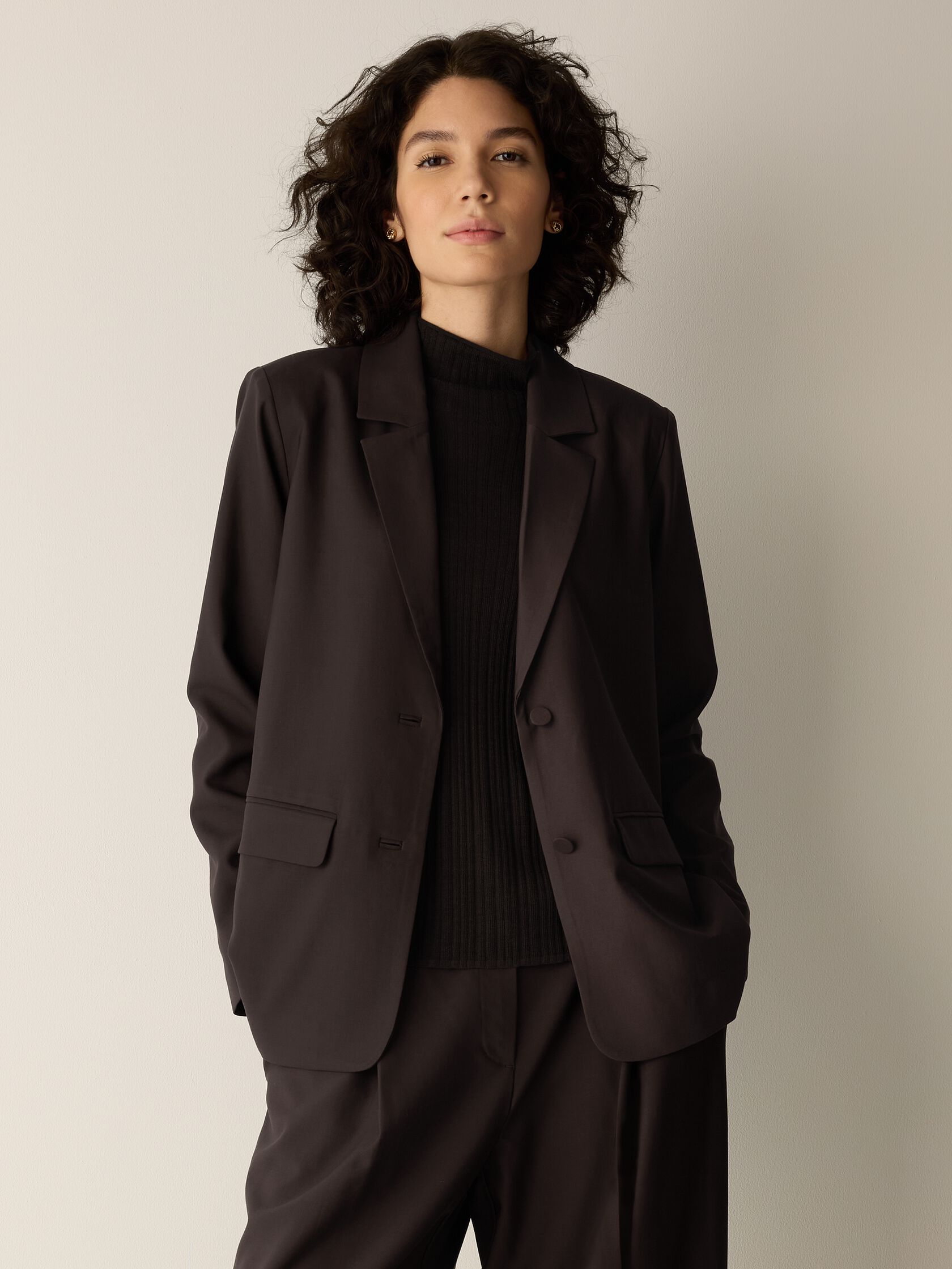 Seasonless Wool Long Blazer
