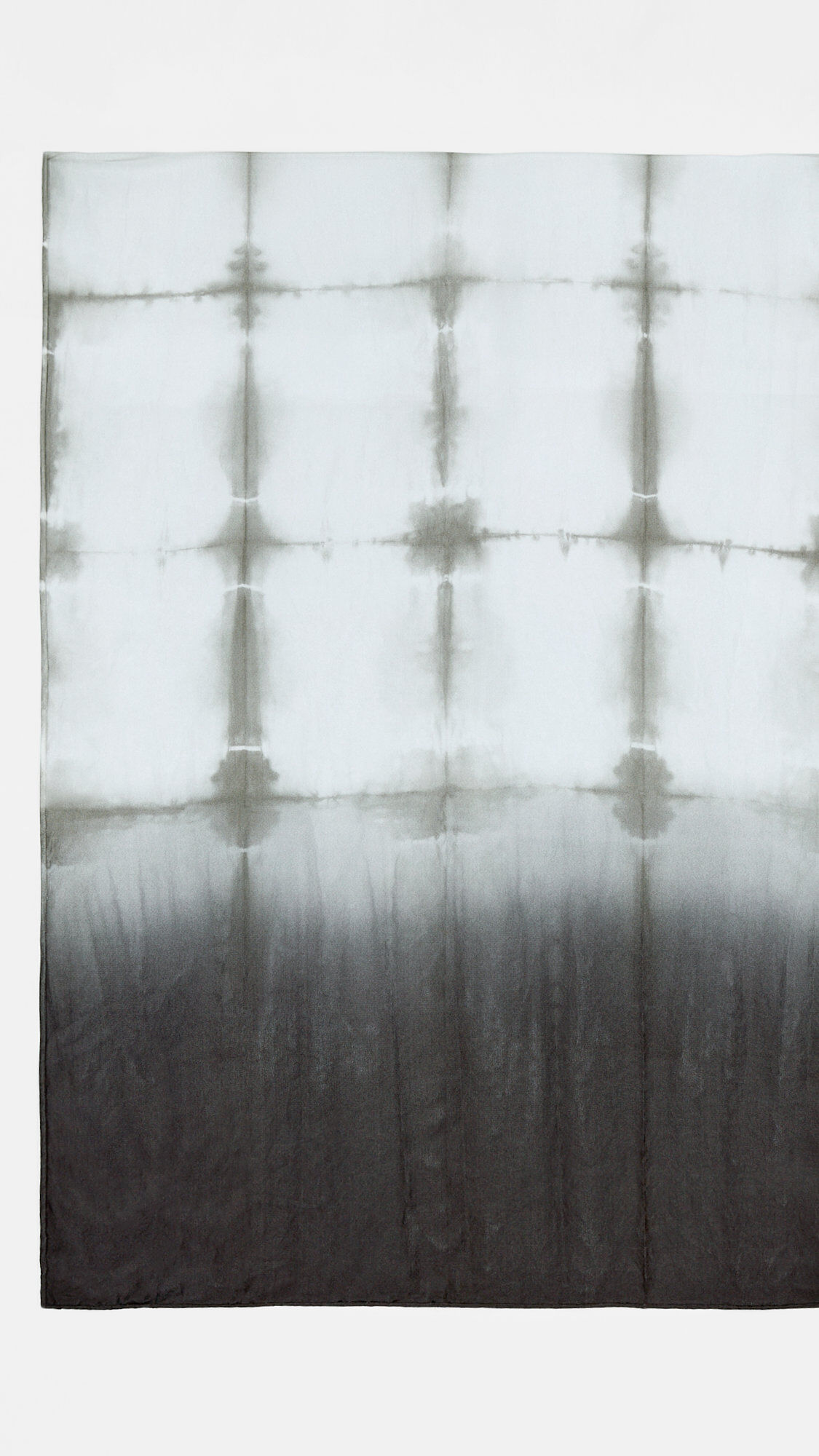 Silk Shibori Windows Scarf