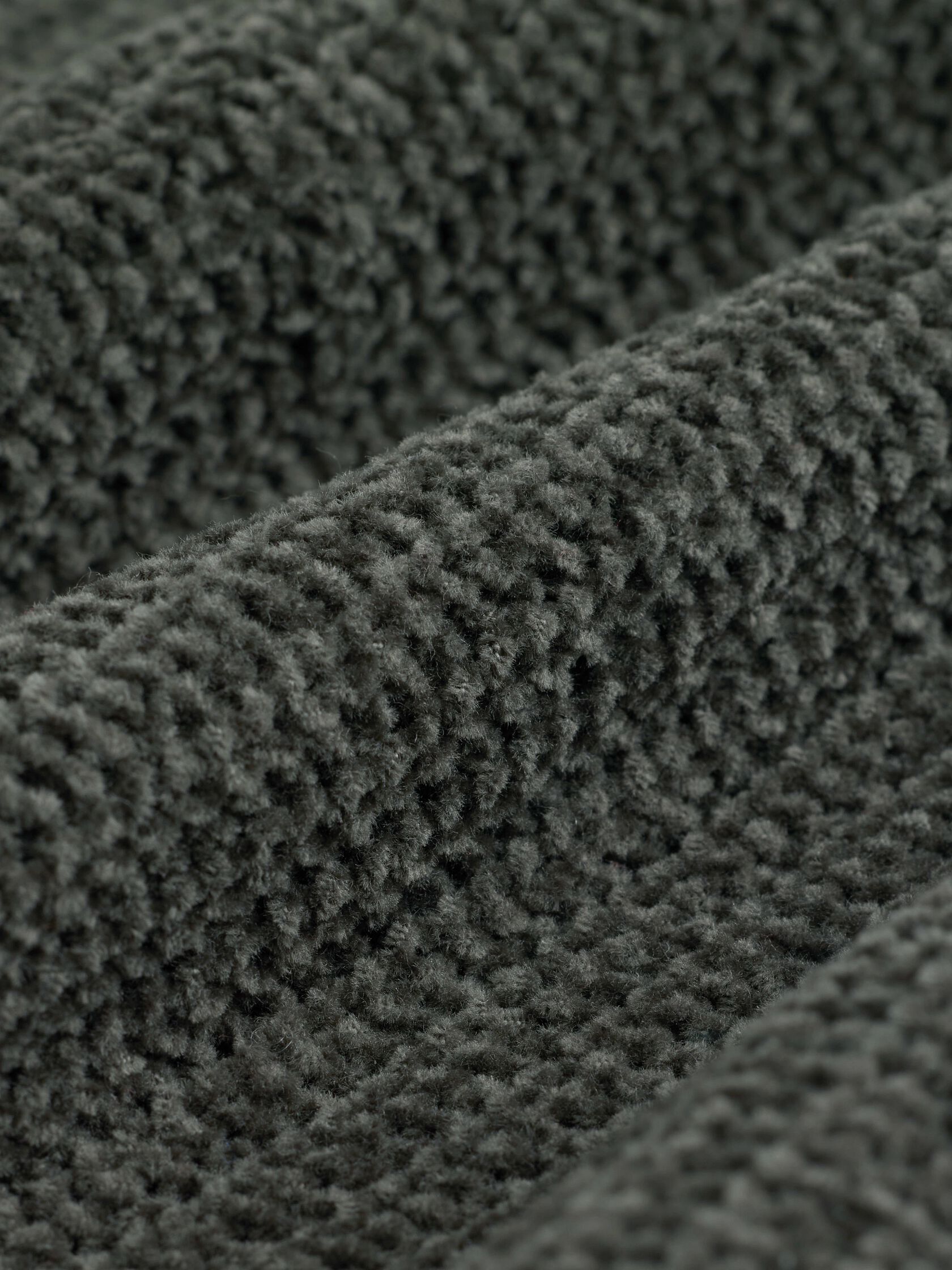Organic Cotton Chenille Turtleneck Top