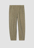 Washed Organic Linen Delave Lantern Pant