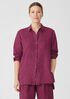 Washed Organic Linen Delave Classic Collar Shirt