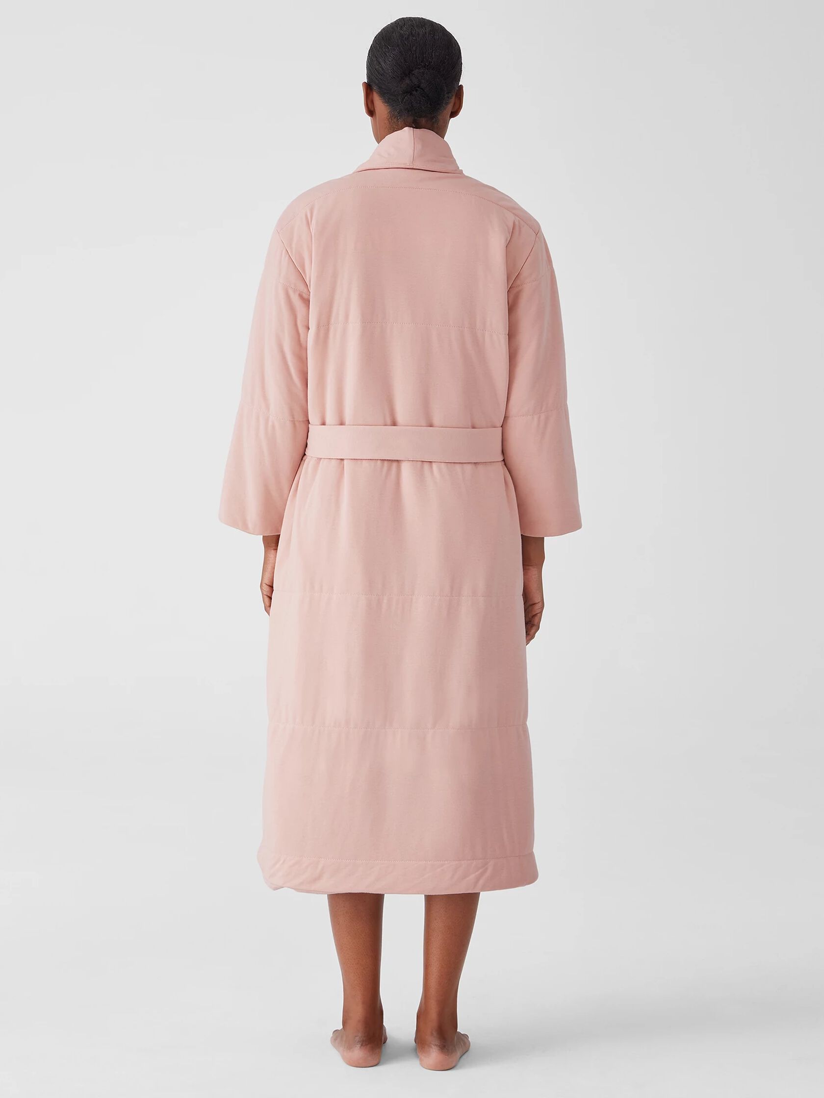 Organic Cotton Cozy Interlock Quilted Robe