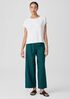 Organic Linen Wide Trouser Pant