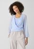 Stretch Silk Jersey Scoop Neck Tank