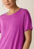 Organic Linen Jersey Crew Neck Tee