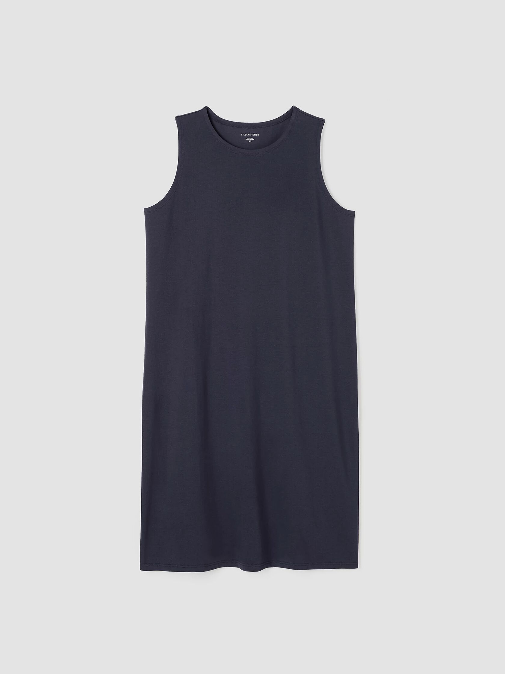 Pima Cotton Stretch Jersey Tank Dress