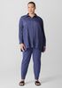 Crushed Silk Classic Collar Shirt