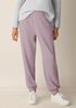 Waffle Cotton Blend Doubleknit Jogger Pant