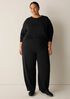 Garment-Dyed Organic Cotton Terry Arch Pant