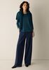 Organic Pima Cotton Jersey 3/4-Sleeve Tee