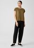 Organic Linen Jersey Square Top