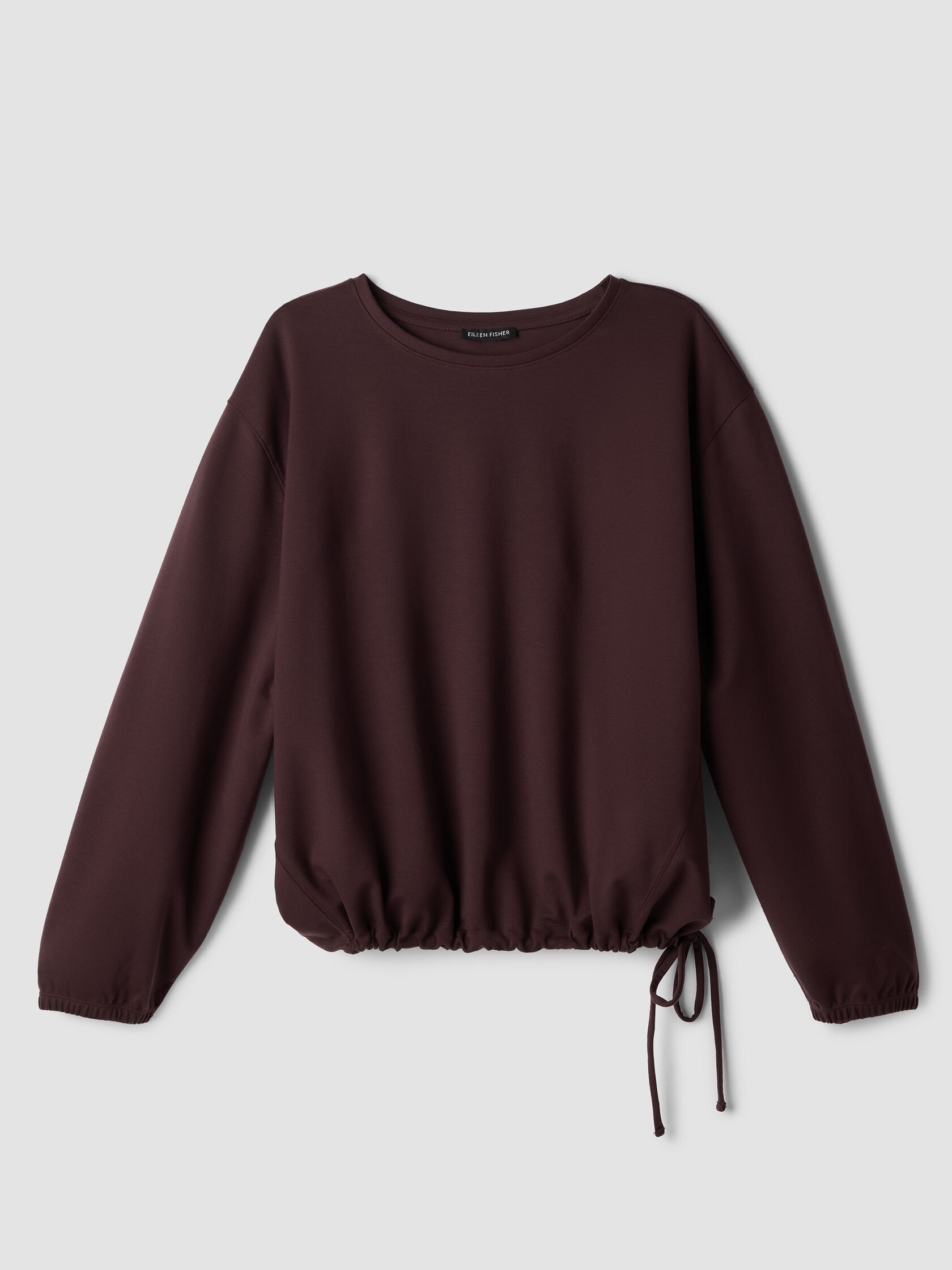 Lightweight Ponte Round Neck Top