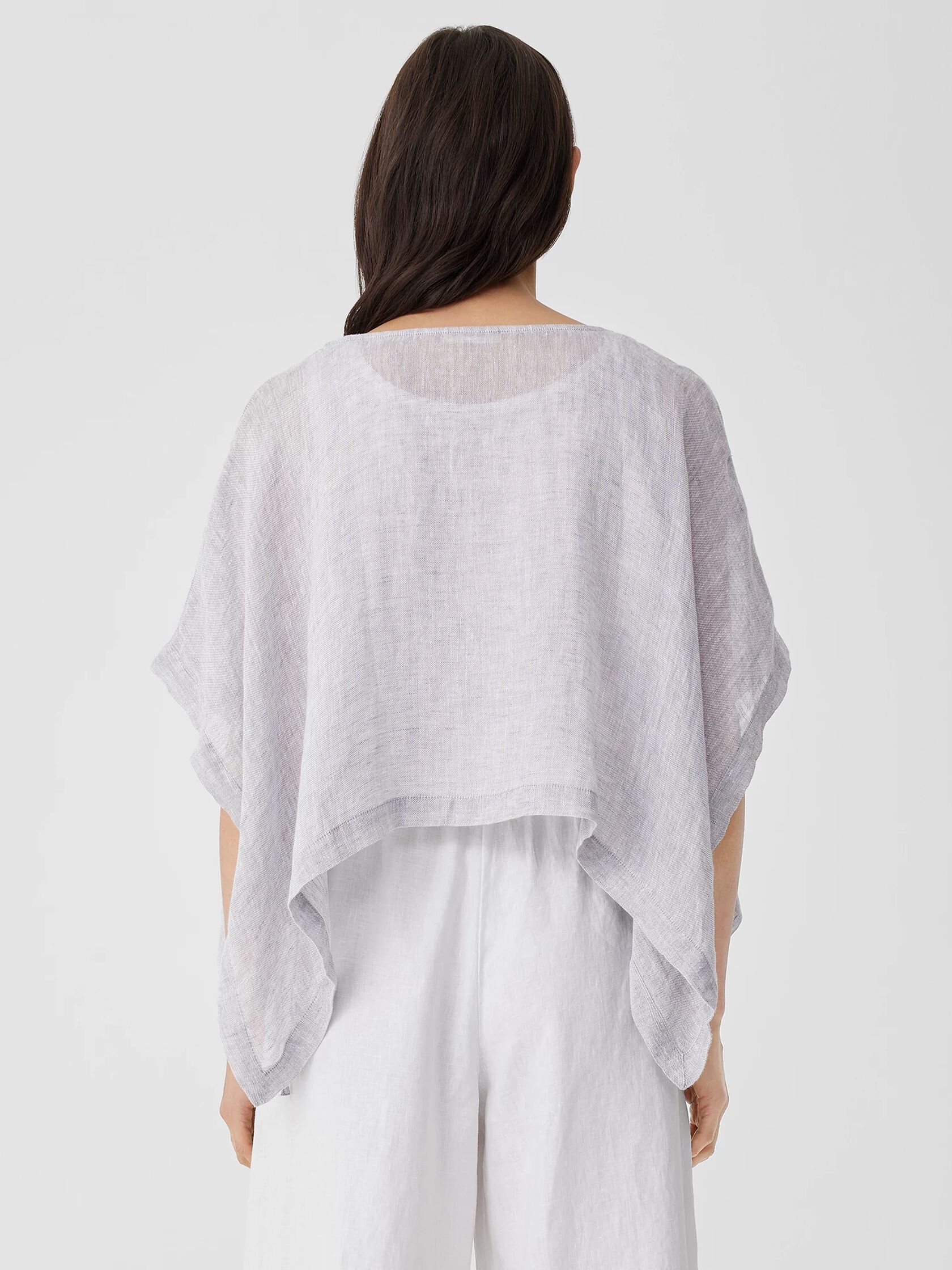 Linen Gauze Poncho