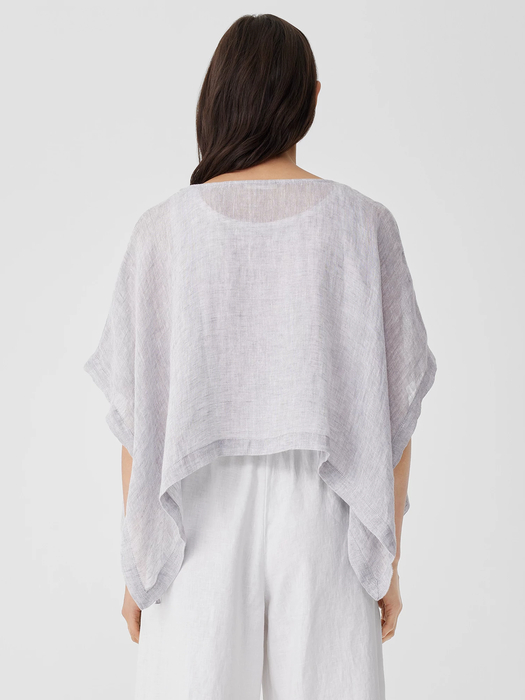 Linen Gauze Poncho