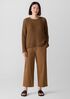 Organic Cotton Pucker Straight Pant