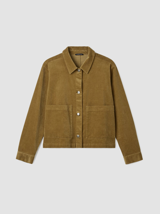 Organic Cotton Stretch Corduroy Jacket