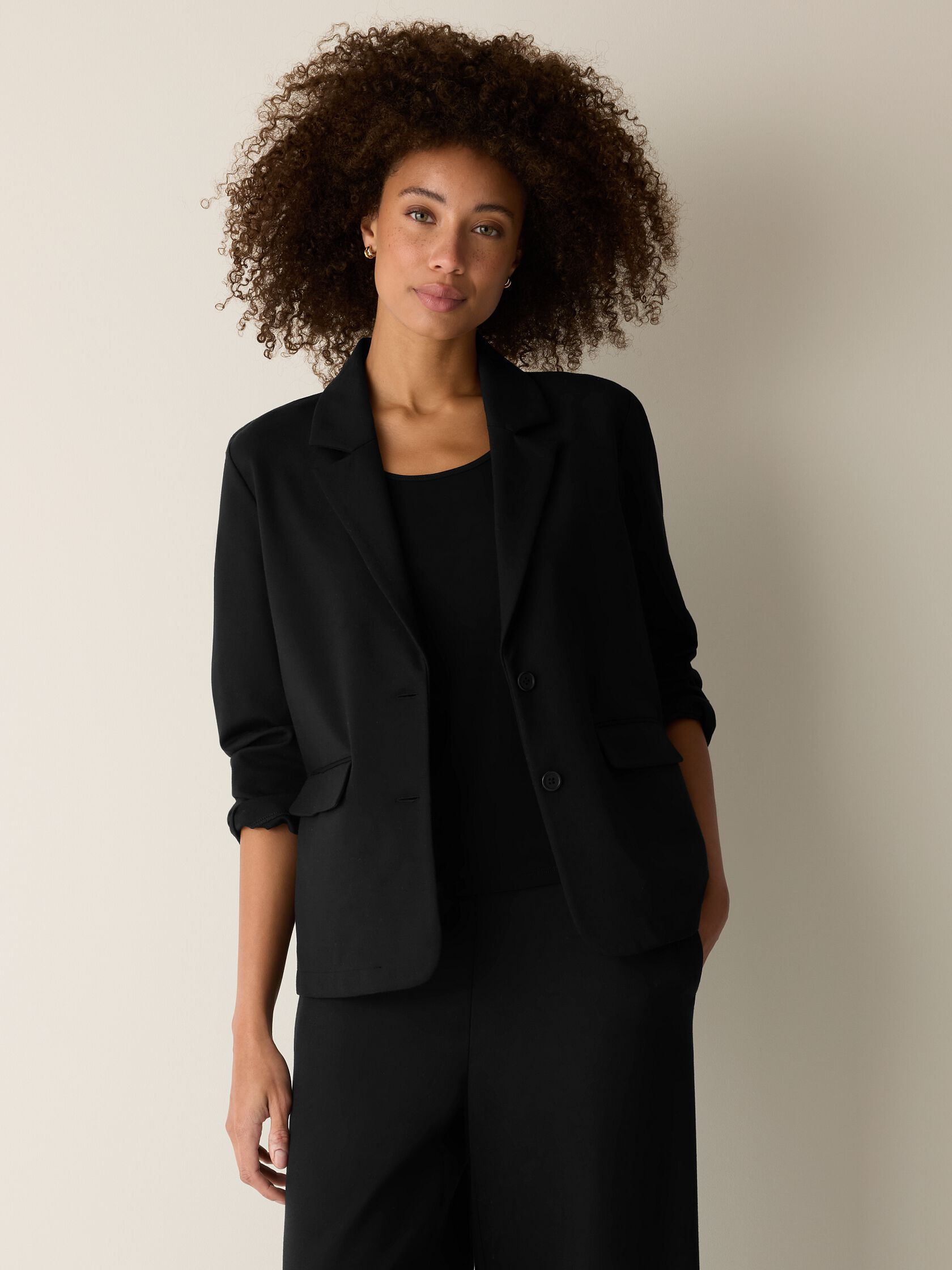 Washable Flex Ponte Blazer