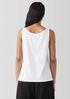 Stretch Jersey Knit Scoop Neck Tank