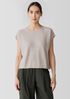 Organic Linen Cotton Square Top