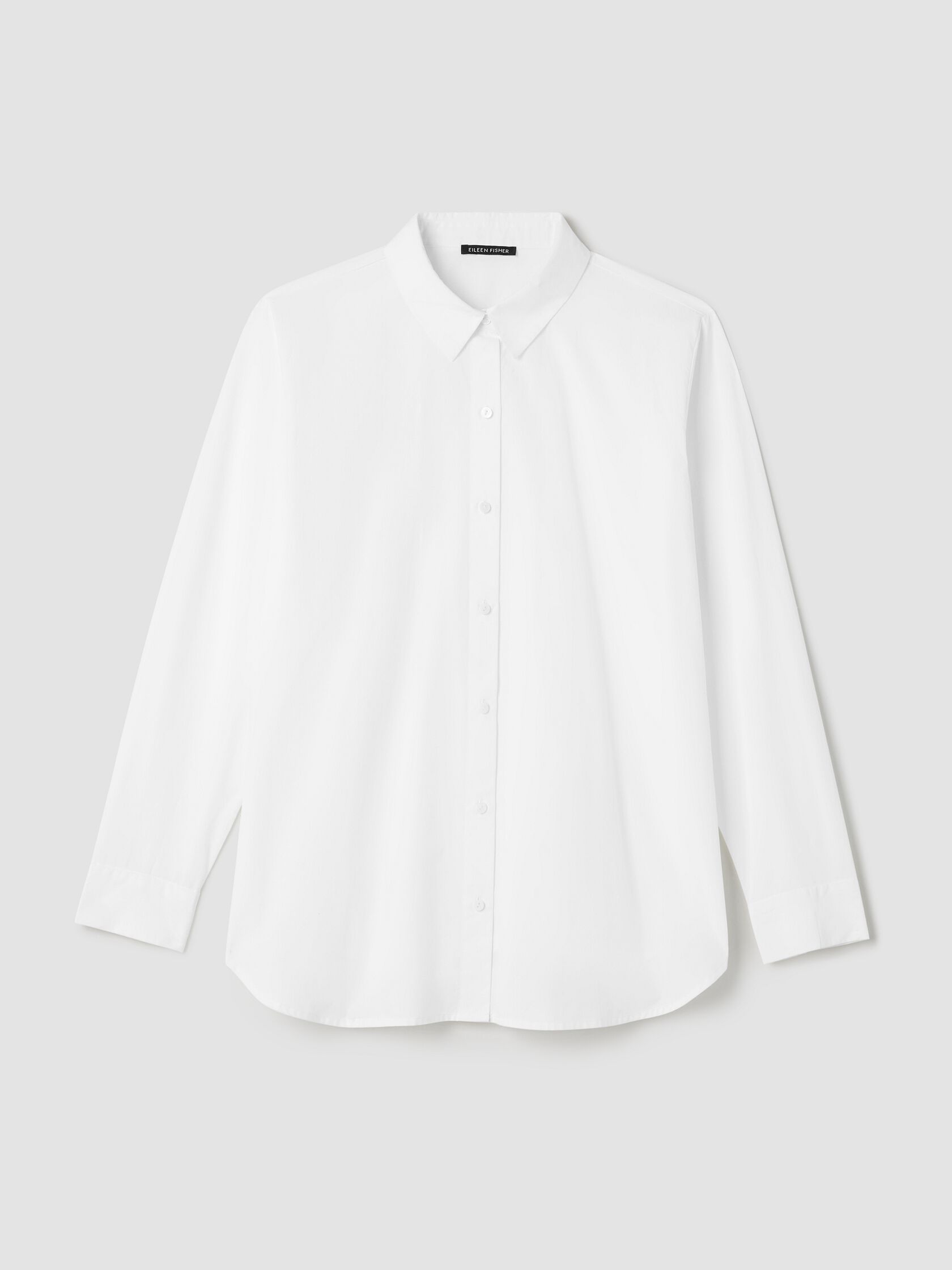 Organic Cotton Poplin Classic Collar Shirt
