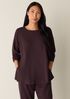 Cozy Brushed Terry Hug Long Box-Top