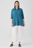 Organic Handkerchief Linen Classic Collar Shirt