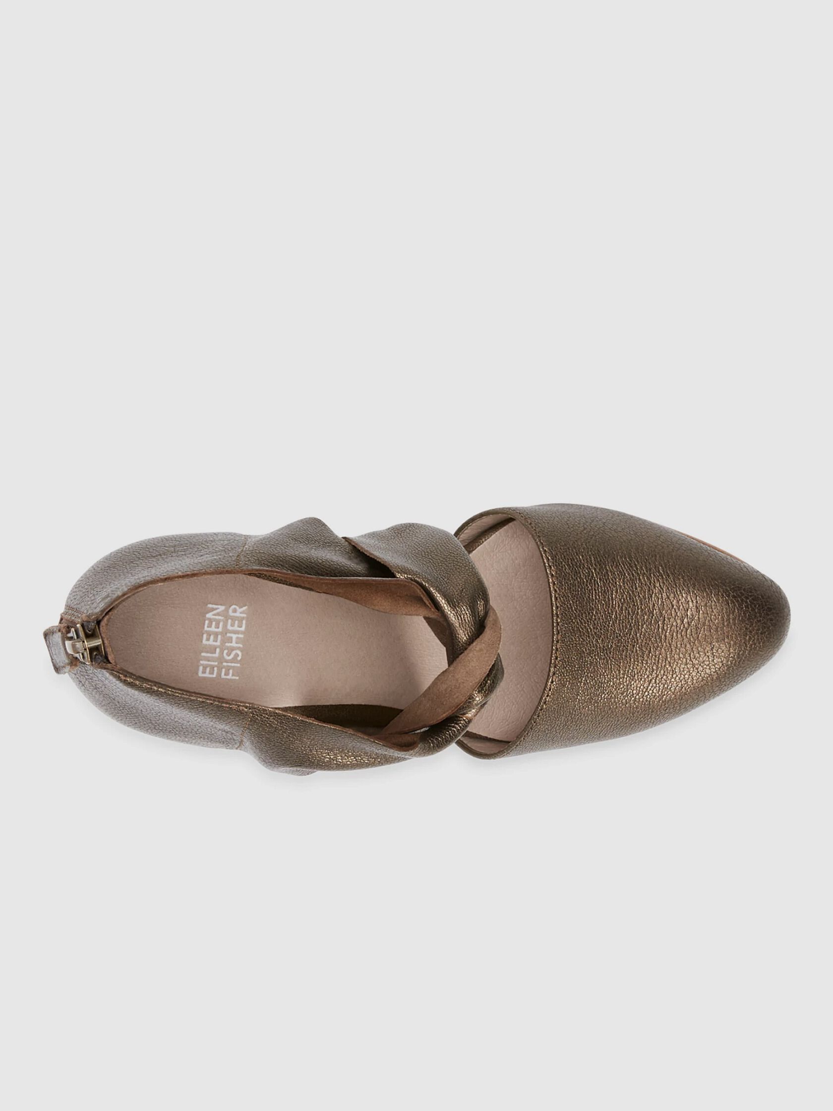 Mary Twist-Front Suede Pump