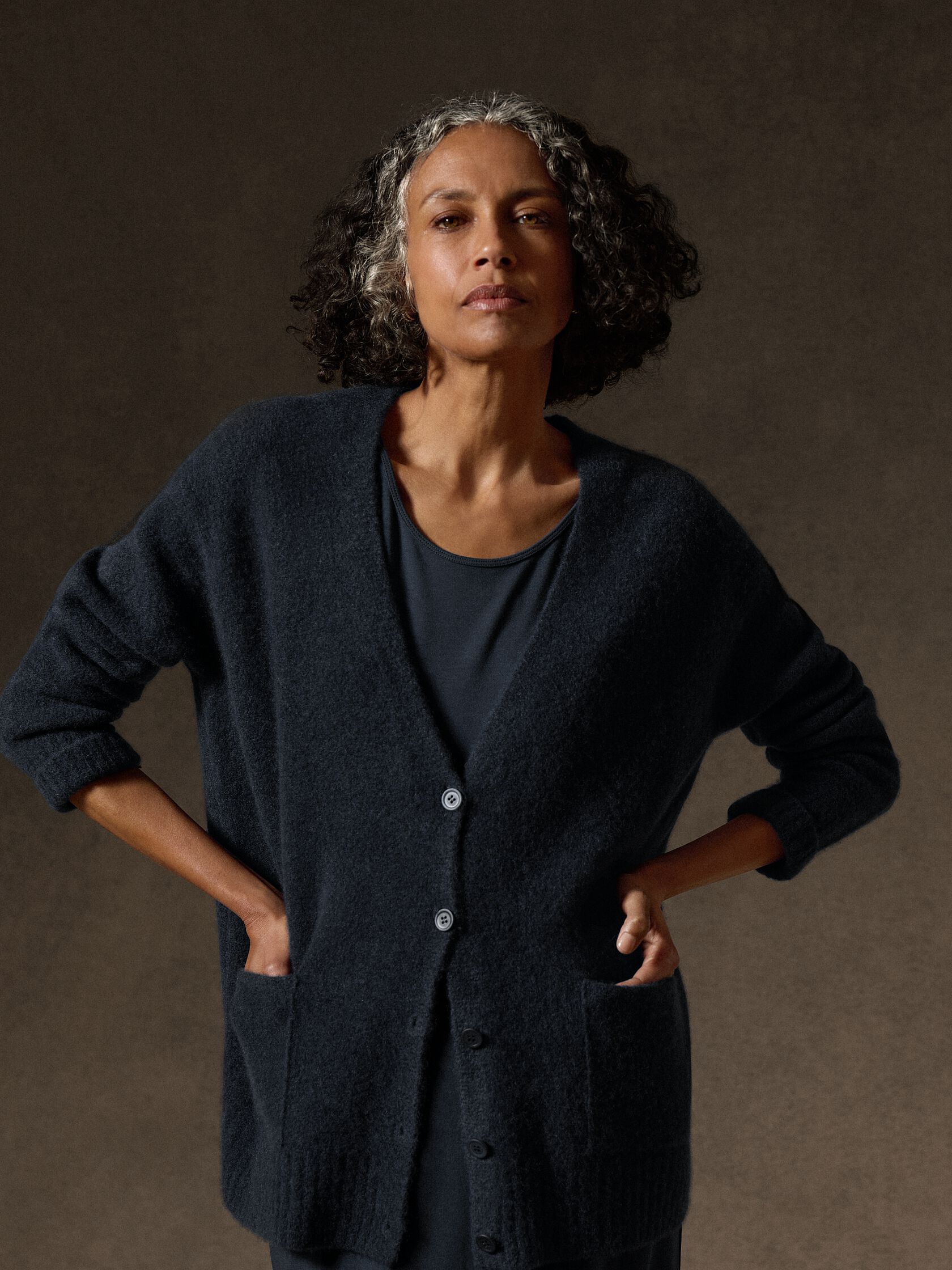 Cashmere Silk Bliss Slouchy Long Cardigan