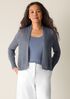Organic Linen Cotton Cropped Cardigan