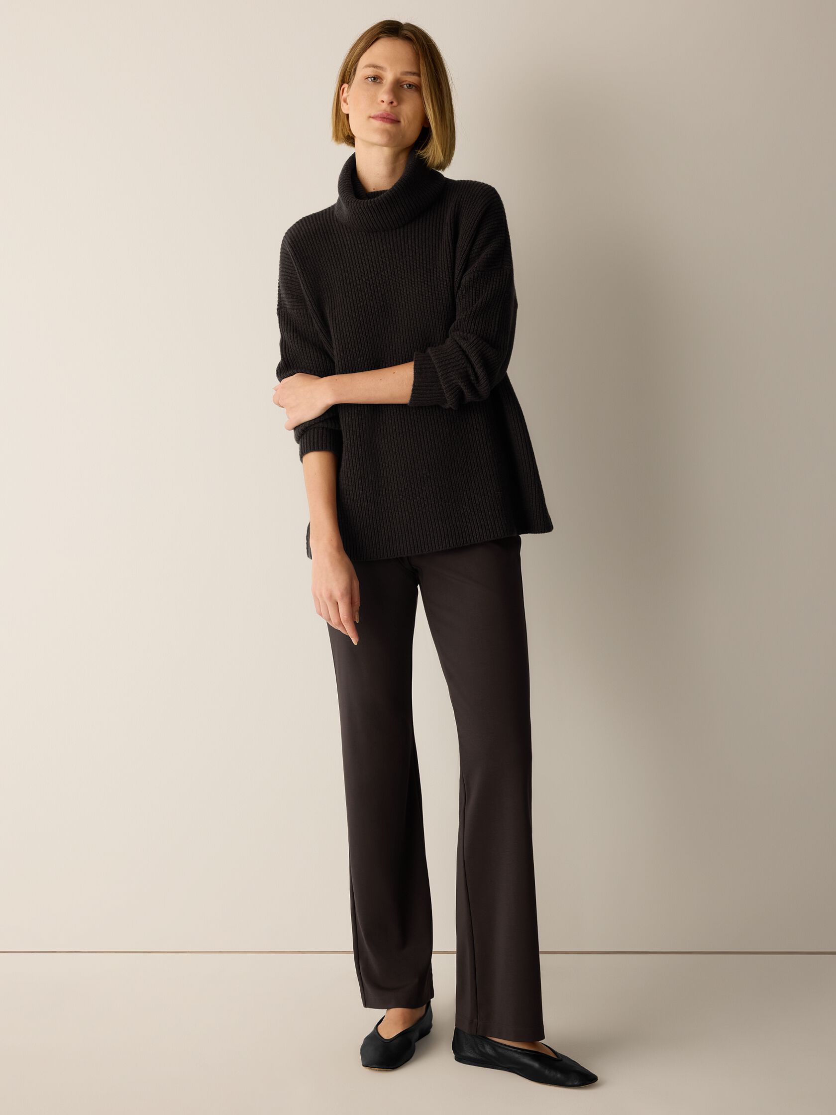 Extra-Fine Ponte Kick Pant