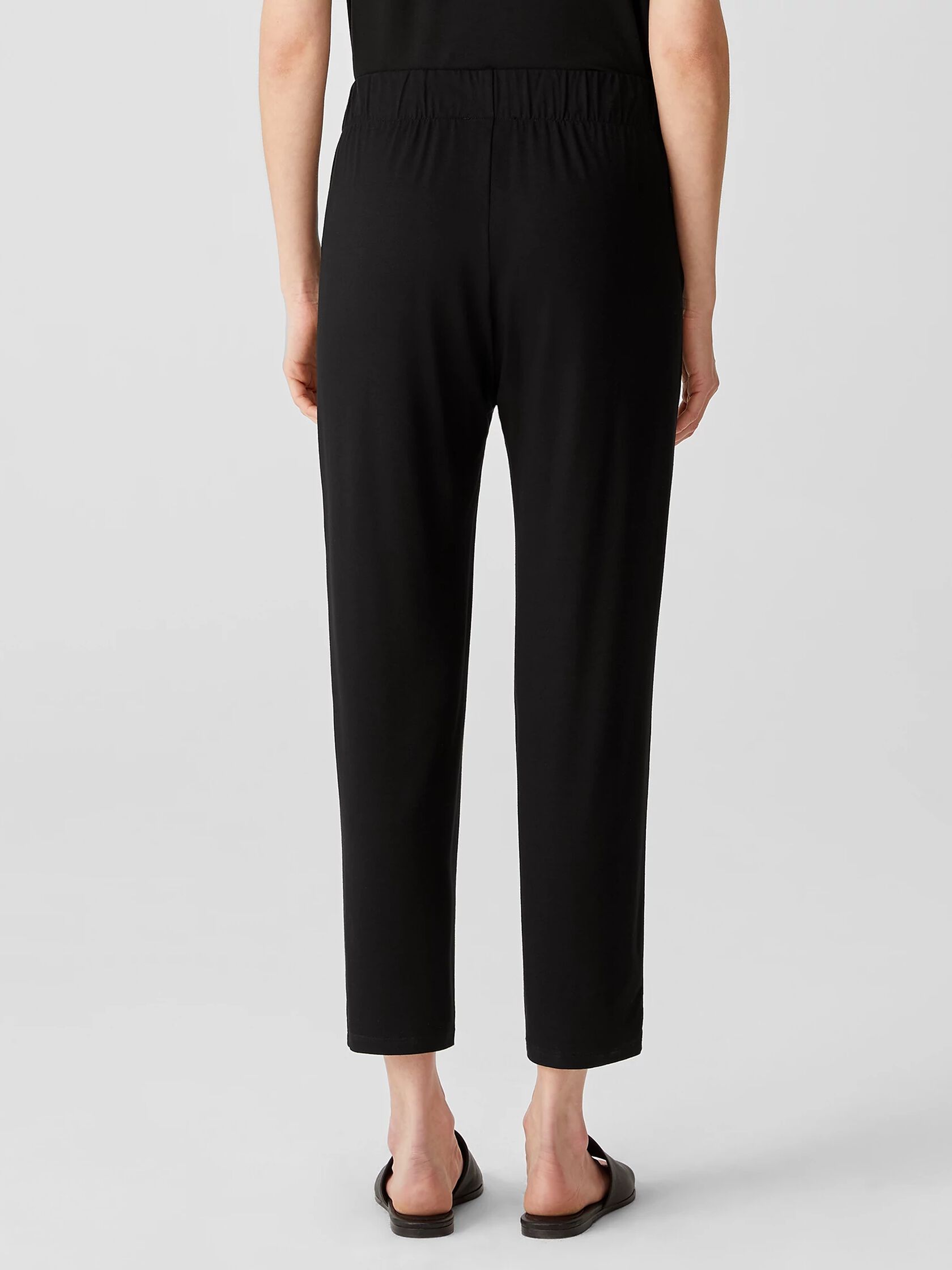 Viscose Jersey Pleated Pant
