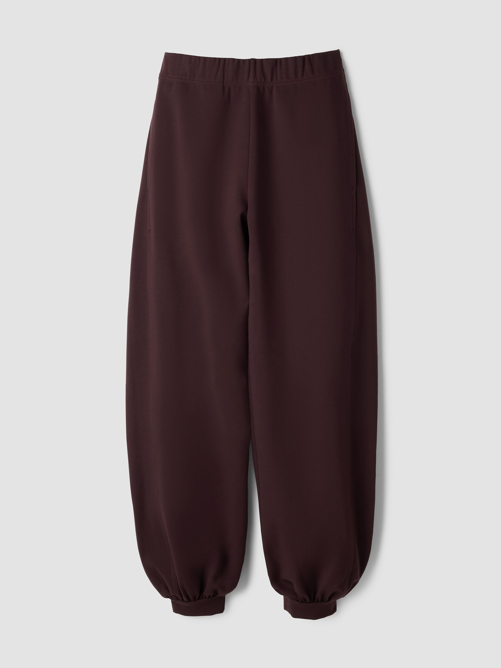 Lightweight Ponte Lantern Jogger Pant