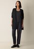Stretch Silk Jersey Scoop Neck Tank