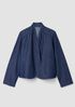 Lightweight Organic Cotton Denim Curved Jacket