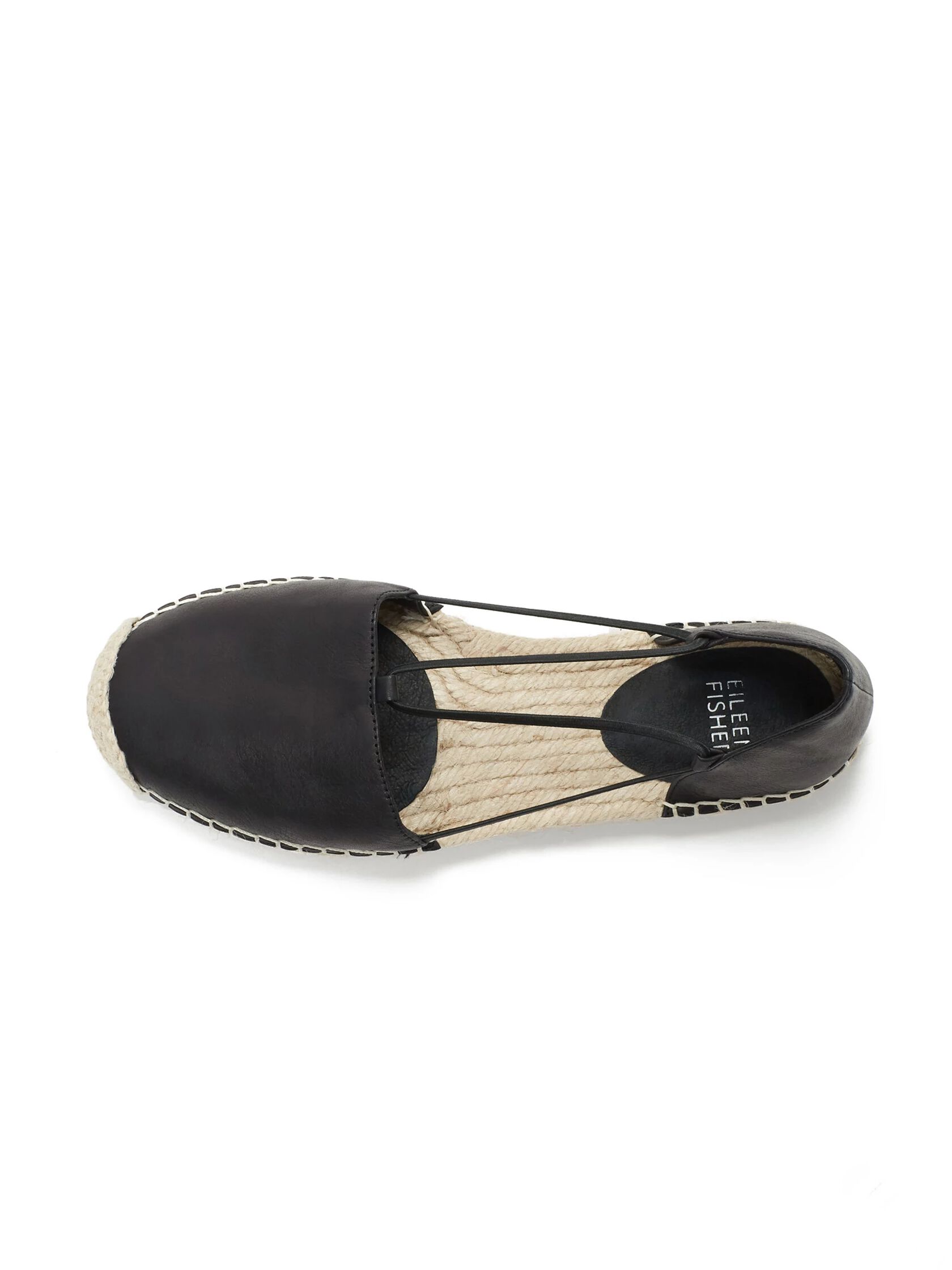 Lee Washed Leather Espadrille
